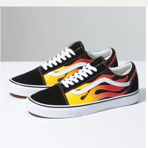 Flame Old Skool Vans